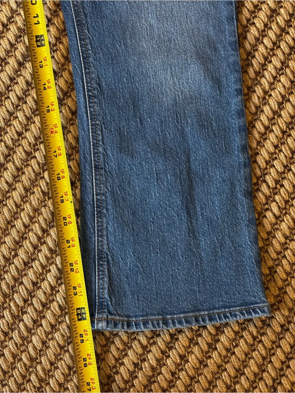 J. Crew Mid Rise Flare Crop
